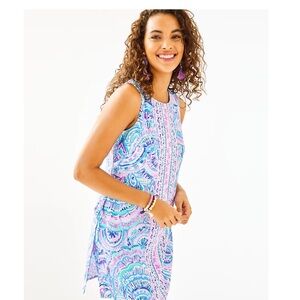 Lilly Pulitzer Donna Romper Paisley Dress